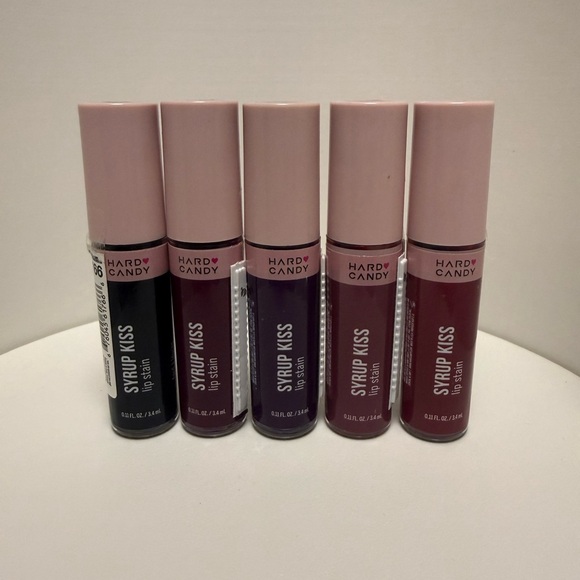 Hard Candy Other - Bundle of 5 Hard Candy Syrup Kiss Long Wear Lip Tints.